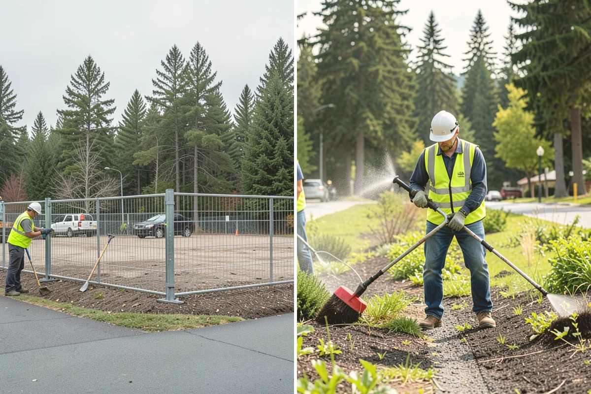 Trash Can Installation in Kirkland, King County, WA - Confirm receptacle models, quantities, and placement plan
