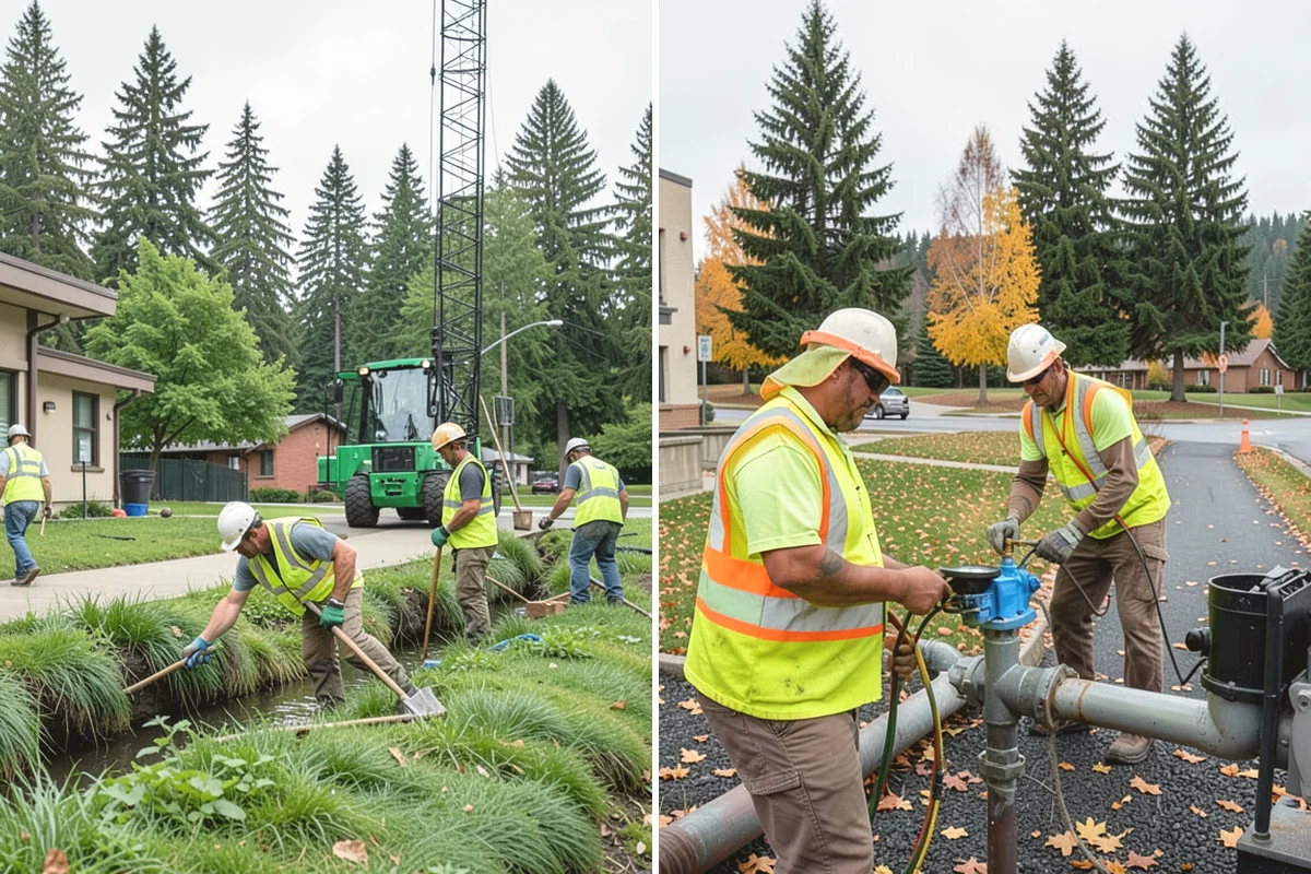 Trash Can Installation in Lake Stevens, Snohomish County, WA - Confirm receptacle models, quantities, and placement plan