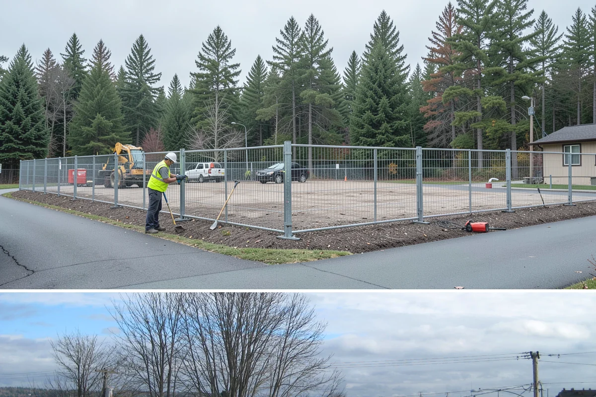 Trash Can Installation in Langley, Island County, WA - Installations run year-round, often expanded ahead of the busy summer park season when litter volumes peak.