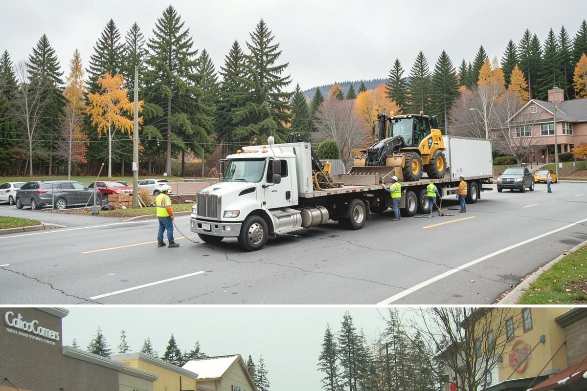 Trash Can Installation in Mill Creek, Snohomish County, WA - Installations run year-round, often expanded ahead of the busy summer park season when litter volumes peak.
