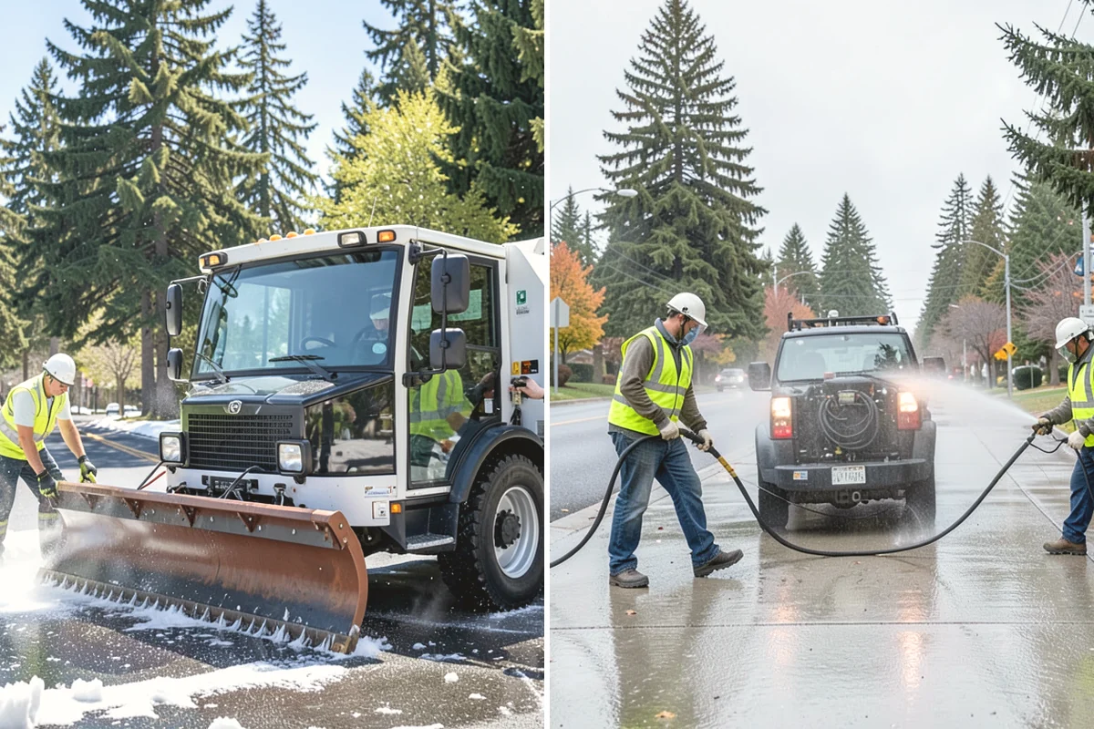 Trash Can Installation in Mukilteo, Snohomish County, WA - Confirm receptacle models, quantities, and placement plan