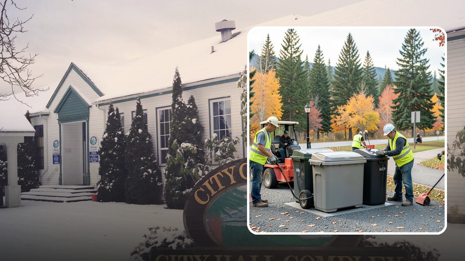 Trash Can Installation in Pacific, King County, WA - We install anchored waste receptacles with animal-resistant lids at parks, trails, and streetscapes.