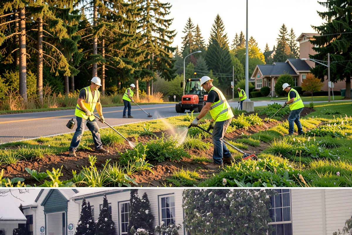 Trash Can Installation in Pacific, King County, WA - Installations run year-round, often expanded ahead of the busy summer park season when litter volumes peak.