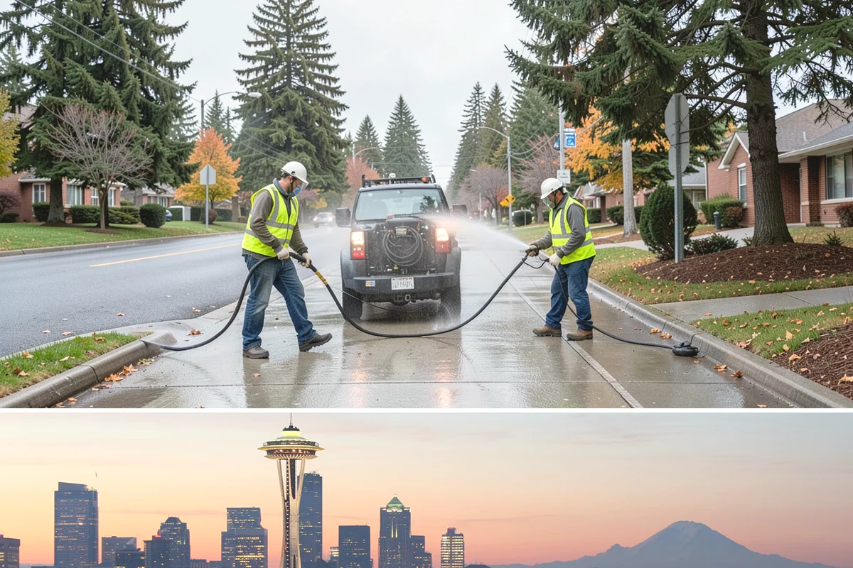 Trash Can Installation in Seattle, King County, WA - Installations run year-round, often expanded ahead of the busy summer park season when litter volumes peak.