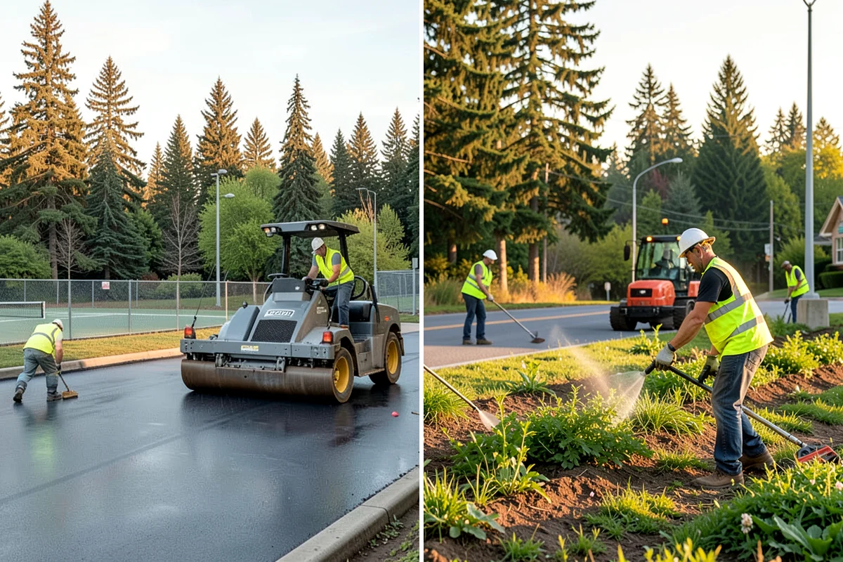 Trash Can Installation in Sedro-Woolley, Skagit County, WA - Confirm receptacle models, quantities, and placement plan