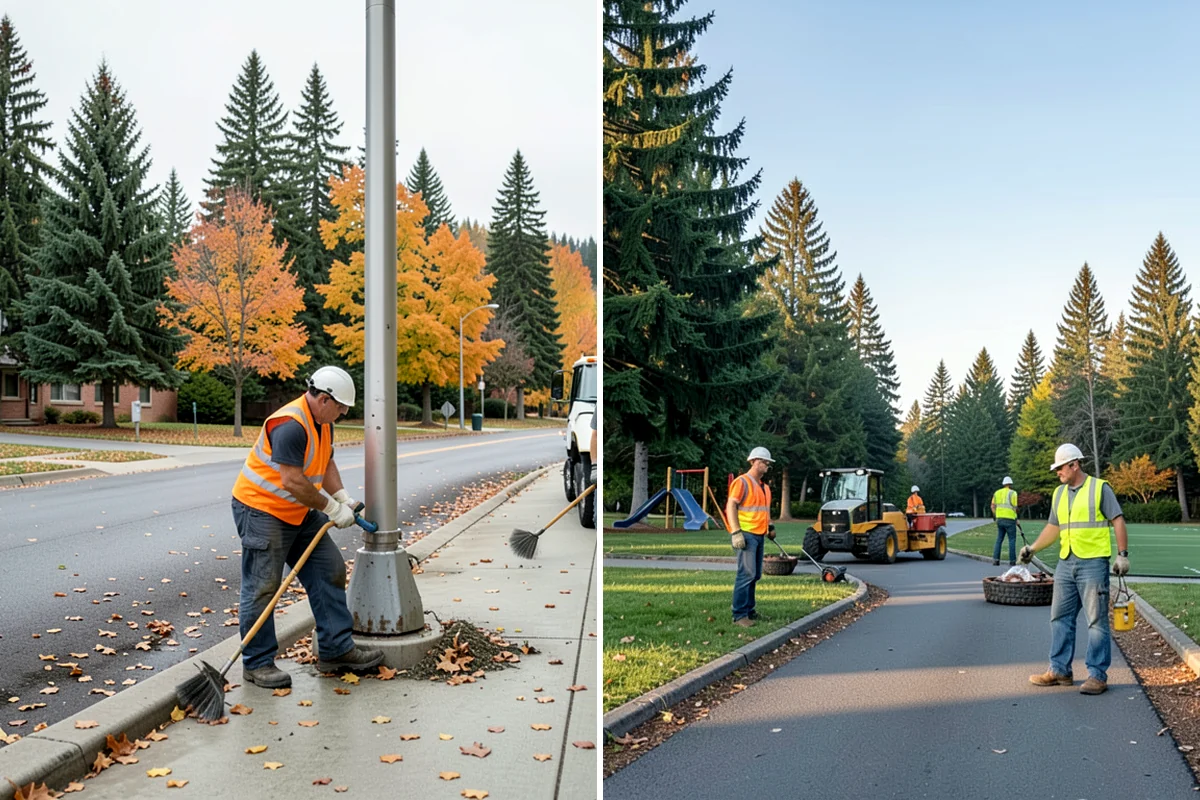 Trash Can Installation in Snoqualmie, King County, WA - Confirm receptacle models, quantities, and placement plan