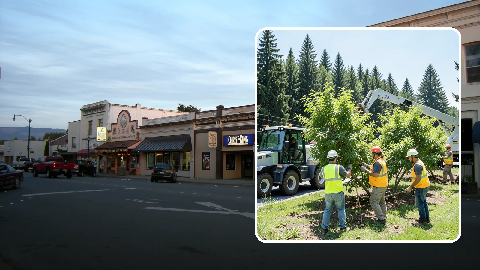 Tree Inventory in Burlington, Skagit County, WA - GPS-based inventory of public trees capturing species, size, condition, and maintenance needs to power your urban forestry...