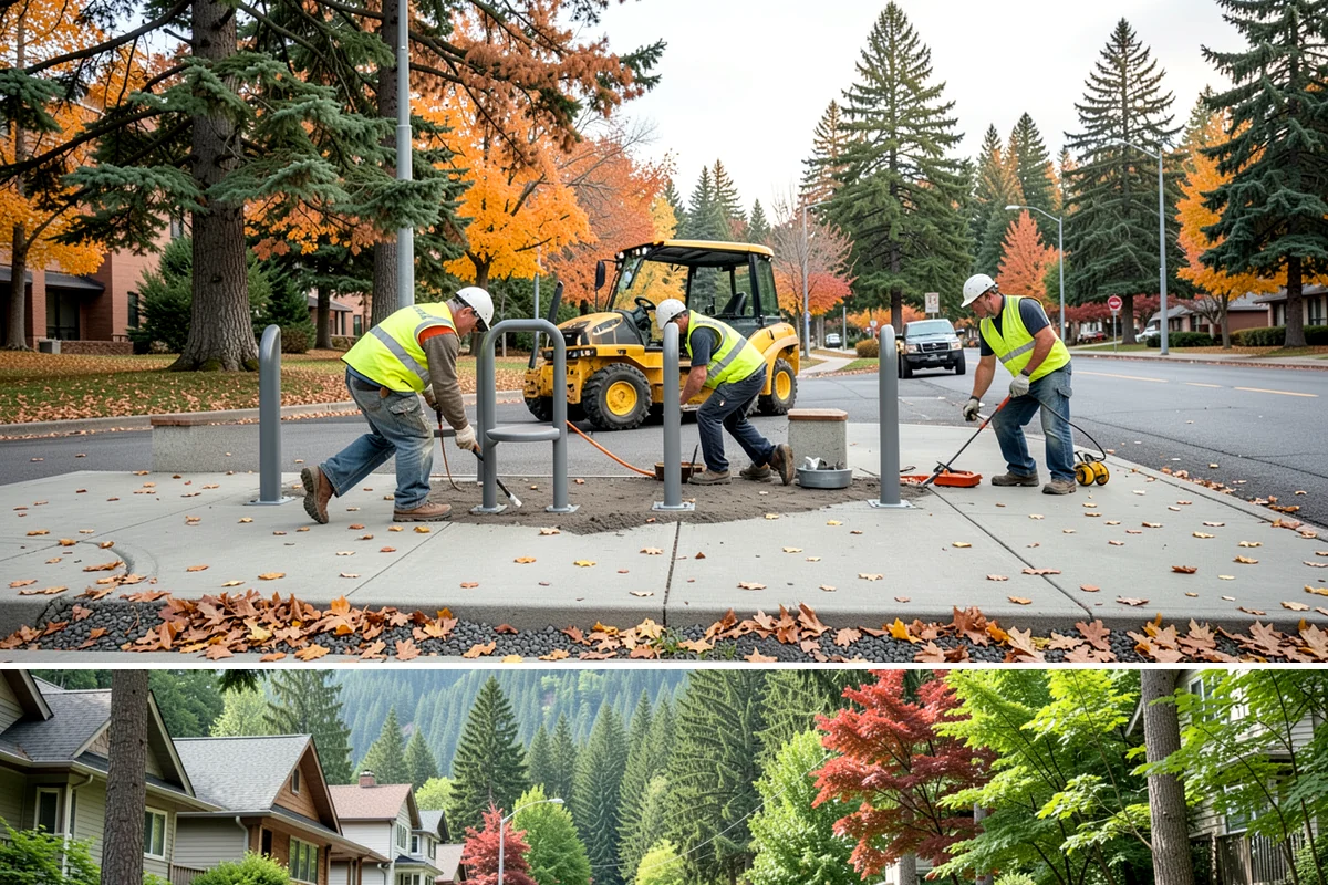 Tree Inventory in Darrington, Snohomish County, WA - Field data collection is most efficient in the leaf-off dormant season when structure and defects are visible, though condition...