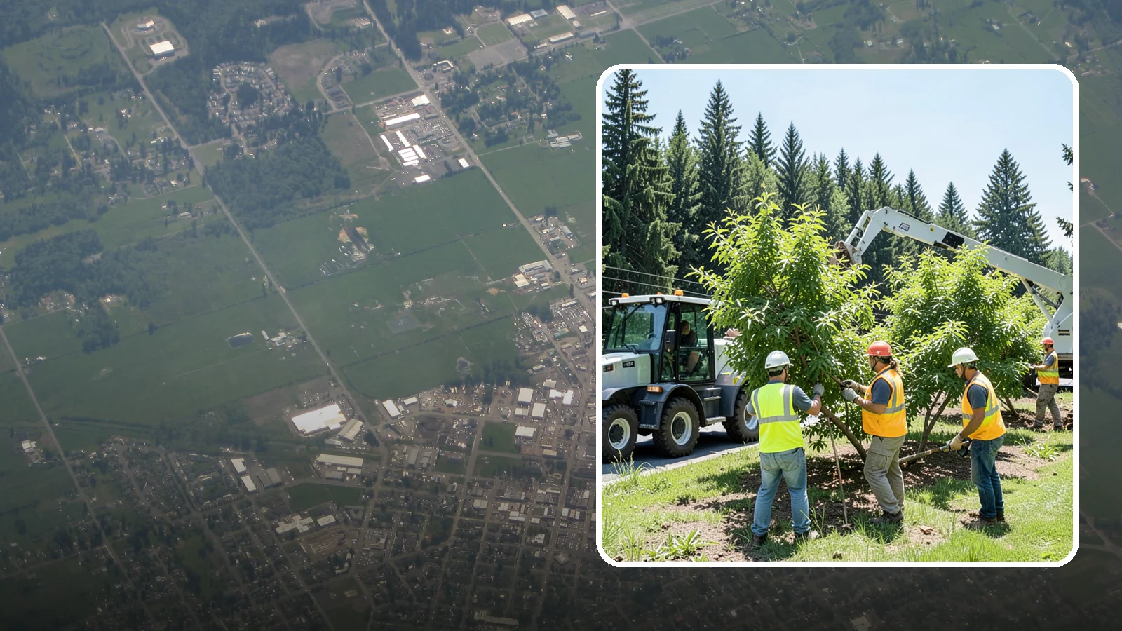 Tree Inventory in Enumclaw, King County, WA - GPS-based inventory of public trees capturing species, size, condition, and maintenance needs to power your urban forestry...