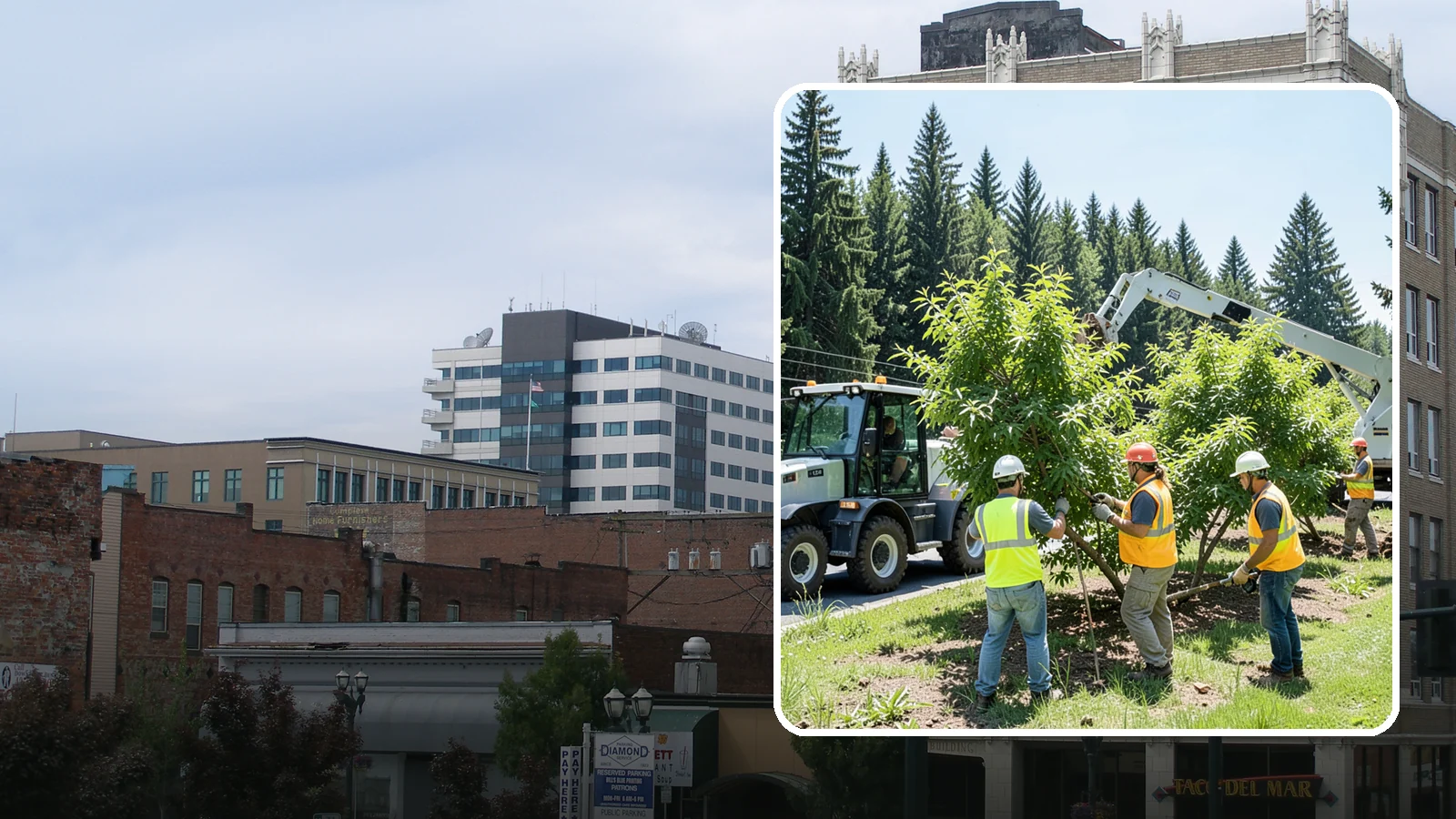 Tree Inventory in Everett, Snohomish County, WA - GPS-based inventory of public trees capturing species, size, condition, and maintenance needs to power your urban forestry...