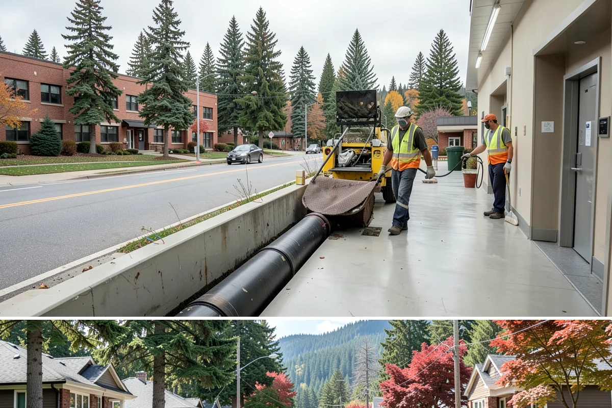 Tree Inventory in Hunts Point, King County, WA - Field data collection is most efficient in the leaf-off dormant season when structure and defects are visible, though condition...