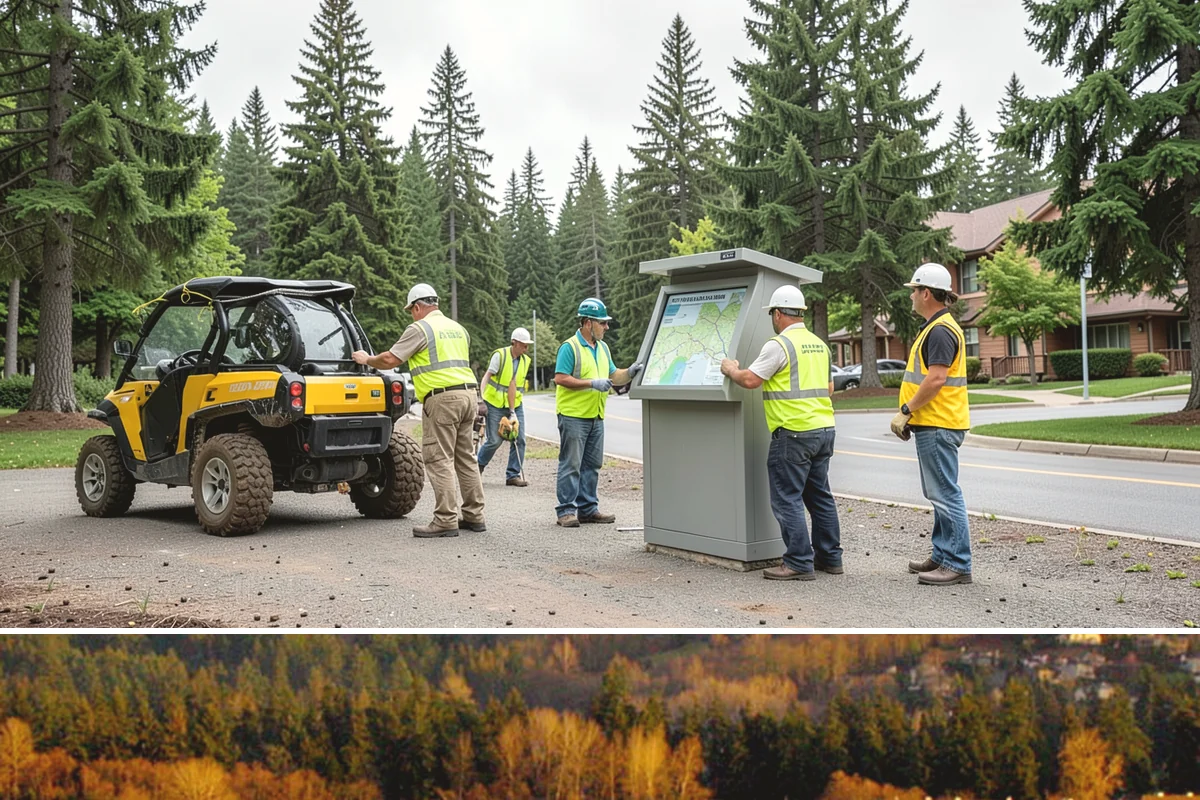 Tree Inventory in Kenmore, King County, WA - Field data collection is most efficient in the leaf-off dormant season when structure and defects are visible, though condition...