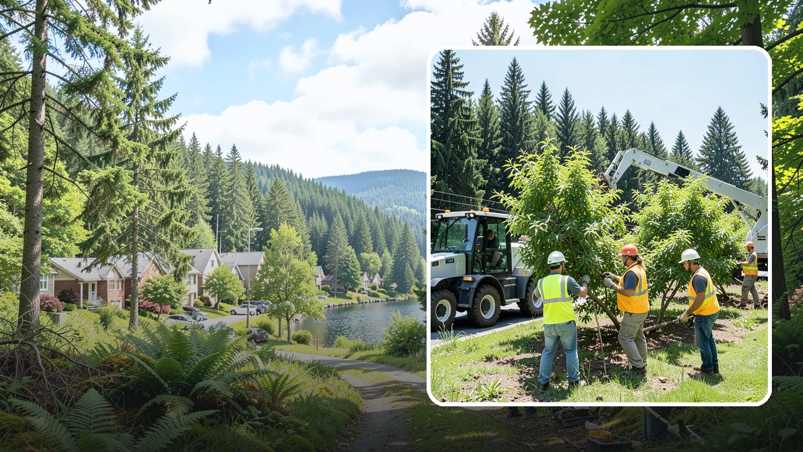 Tree Inventory in Lake Forest Park, King County, WA - GPS-based inventory of public trees capturing species, size, condition, and maintenance needs to power your urban forestry...