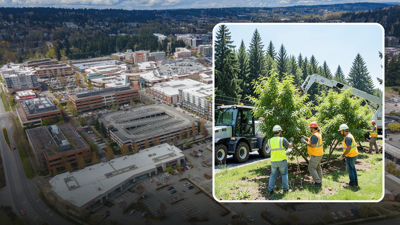 Tree Inventory in Redmond, King County, WA - GPS-based inventory of public trees capturing species, size, condition, and maintenance needs to power your urban forestry...