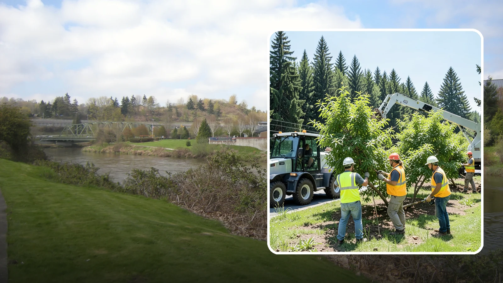 Tree Inventory in Tukwila, King County, WA - GPS-based inventory of public trees capturing species, size, condition, and maintenance needs to power your urban forestry...