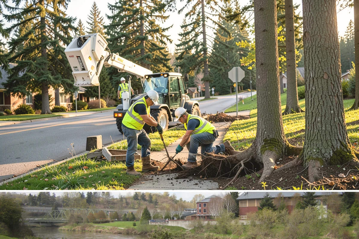 Tree Inventory in Tukwila, King County, WA - Field data collection is most efficient in the leaf-off dormant season when structure and defects are visible, though condition...