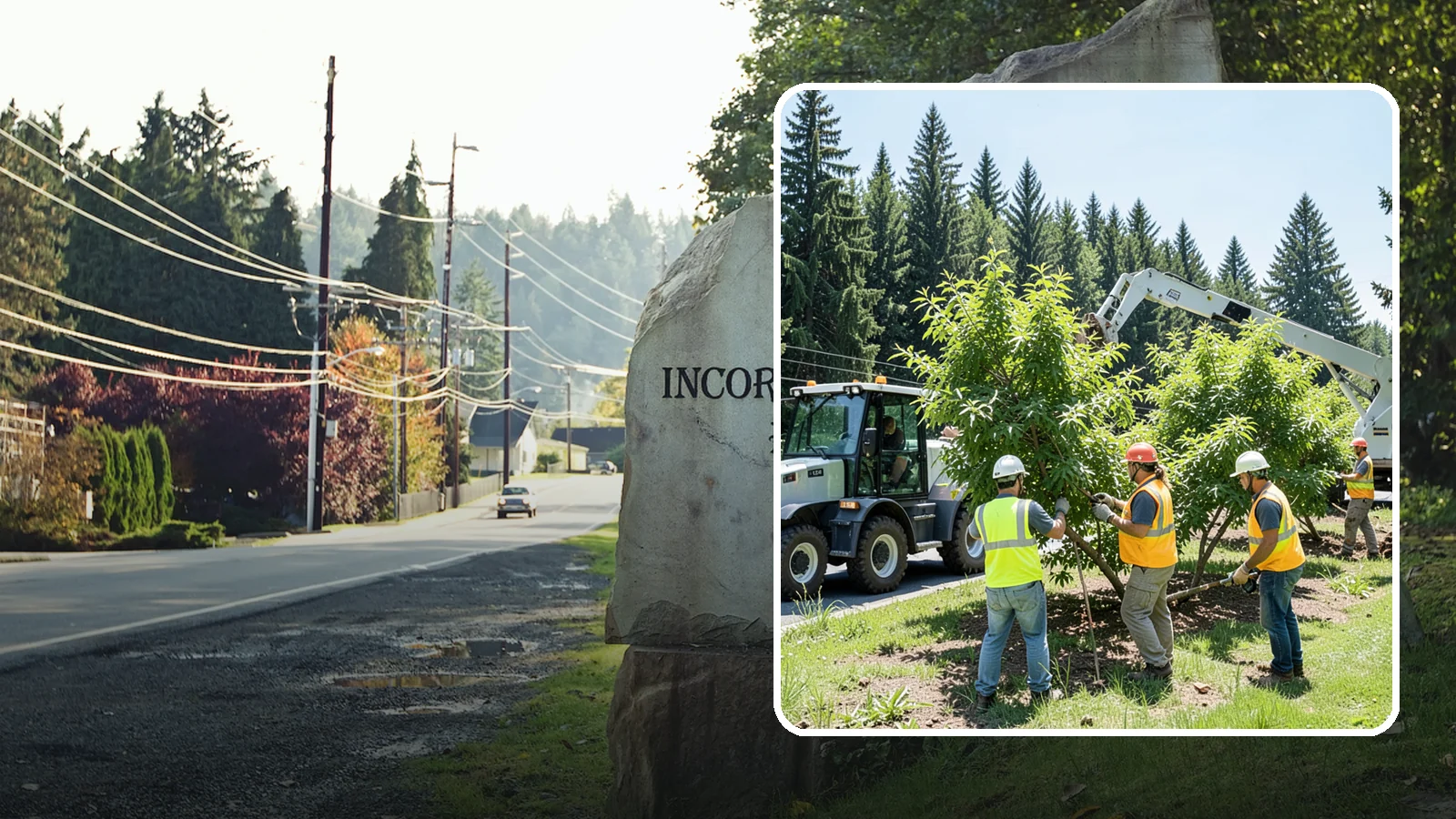 Tree Inventory in Wilkeson, Pierce County, WA - GPS-based inventory of public trees capturing species, size, condition, and maintenance needs to power your urban forestry...
