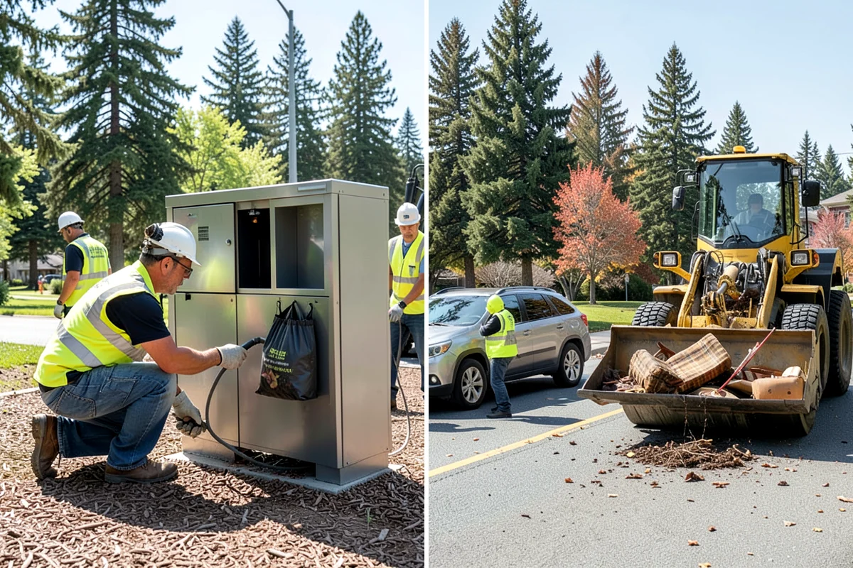 Tree Mulching in Arlington, Snohomish County, WA - Site review and mulch-volume estimate per tree