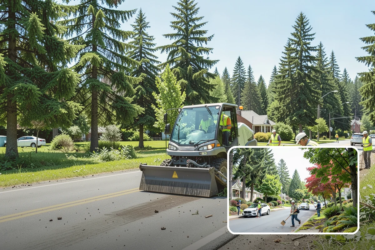 Tree Mulching in Beaux Arts Village, King County, WA - Conserves soil moisture and suppresses weeds