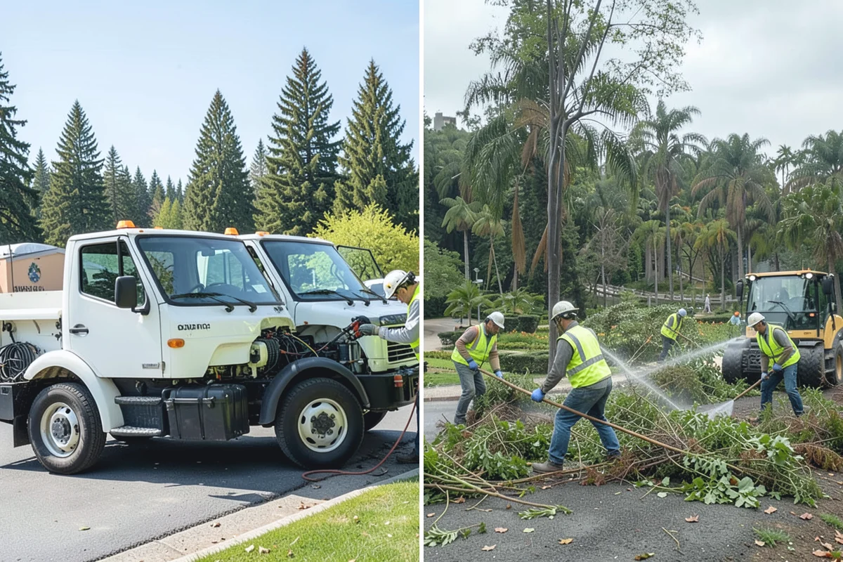 Tree Mulching in Beaux Arts Village, King County, WA - Site review and mulch-volume estimate per tree
