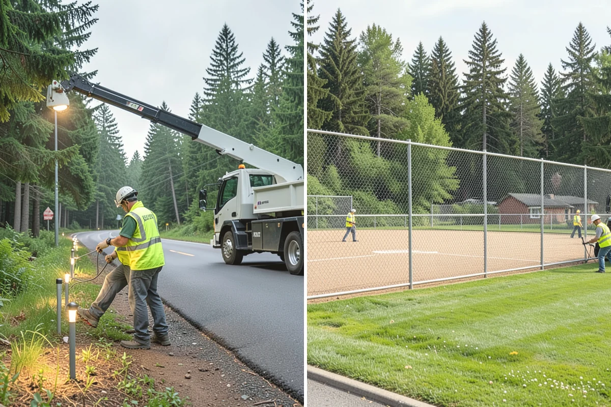 Tree Mulching in Burlington, Skagit County, WA - Site review and mulch-volume estimate per tree