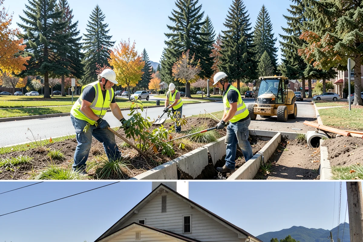 Tree Mulching in Concrete, Skagit County, WA - Mulching is most beneficial applied in spring ahead of the dry season, with a fall refresh to protect roots through the wet, cold...