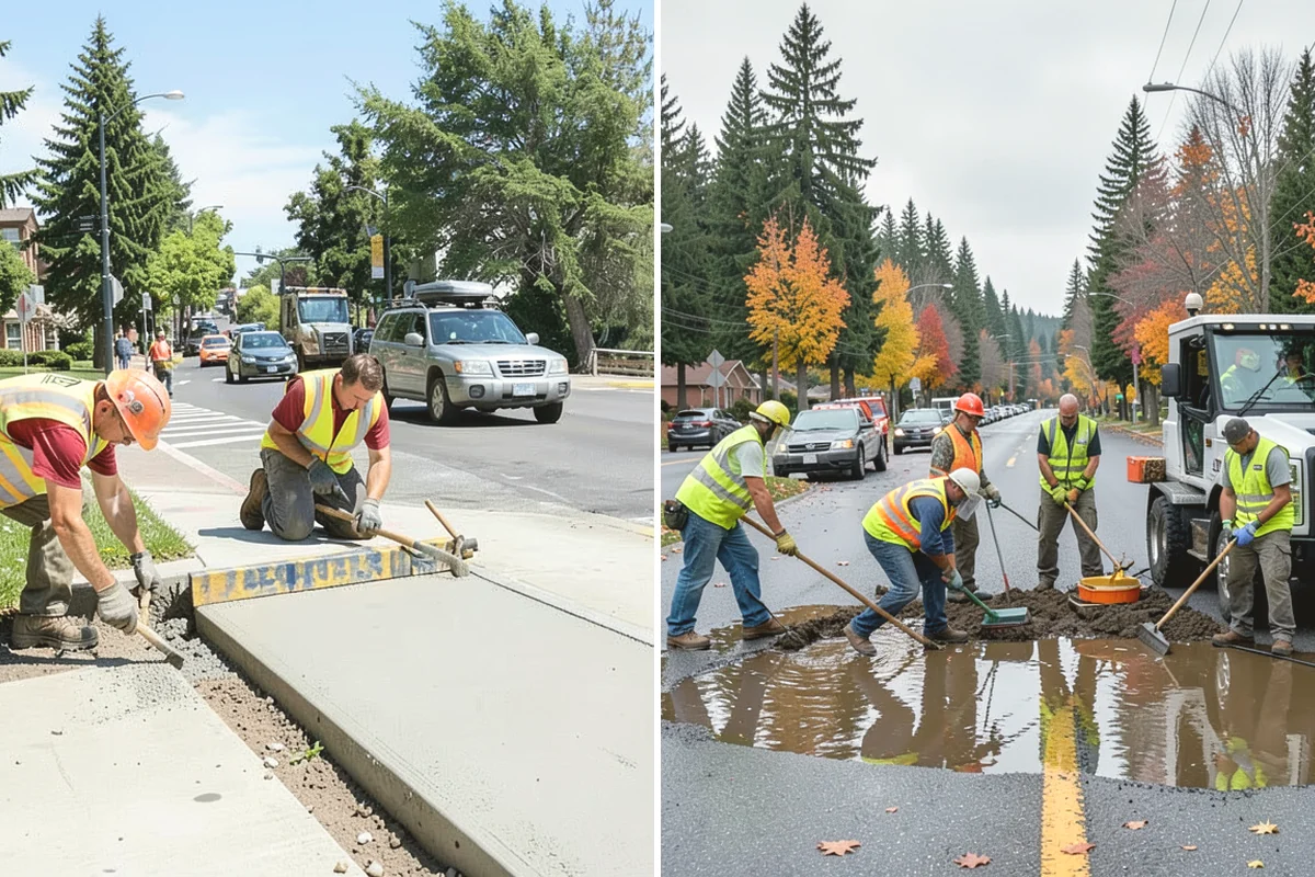 Tree Mulching in Covington, King County, WA - Site review and mulch-volume estimate per tree