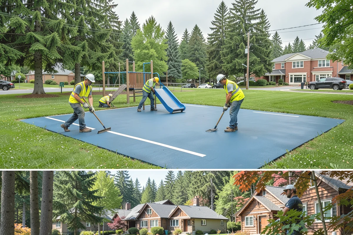 Tree Mulching in Edgewood, Pierce County, WA - Mulching is most beneficial applied in spring ahead of the dry season, with a fall refresh to protect roots through the wet, cold...