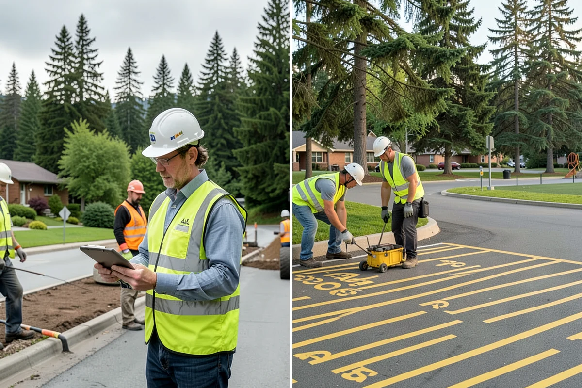 Tree Mulching in Federal Way, King County, WA - Site review and mulch-volume estimate per tree