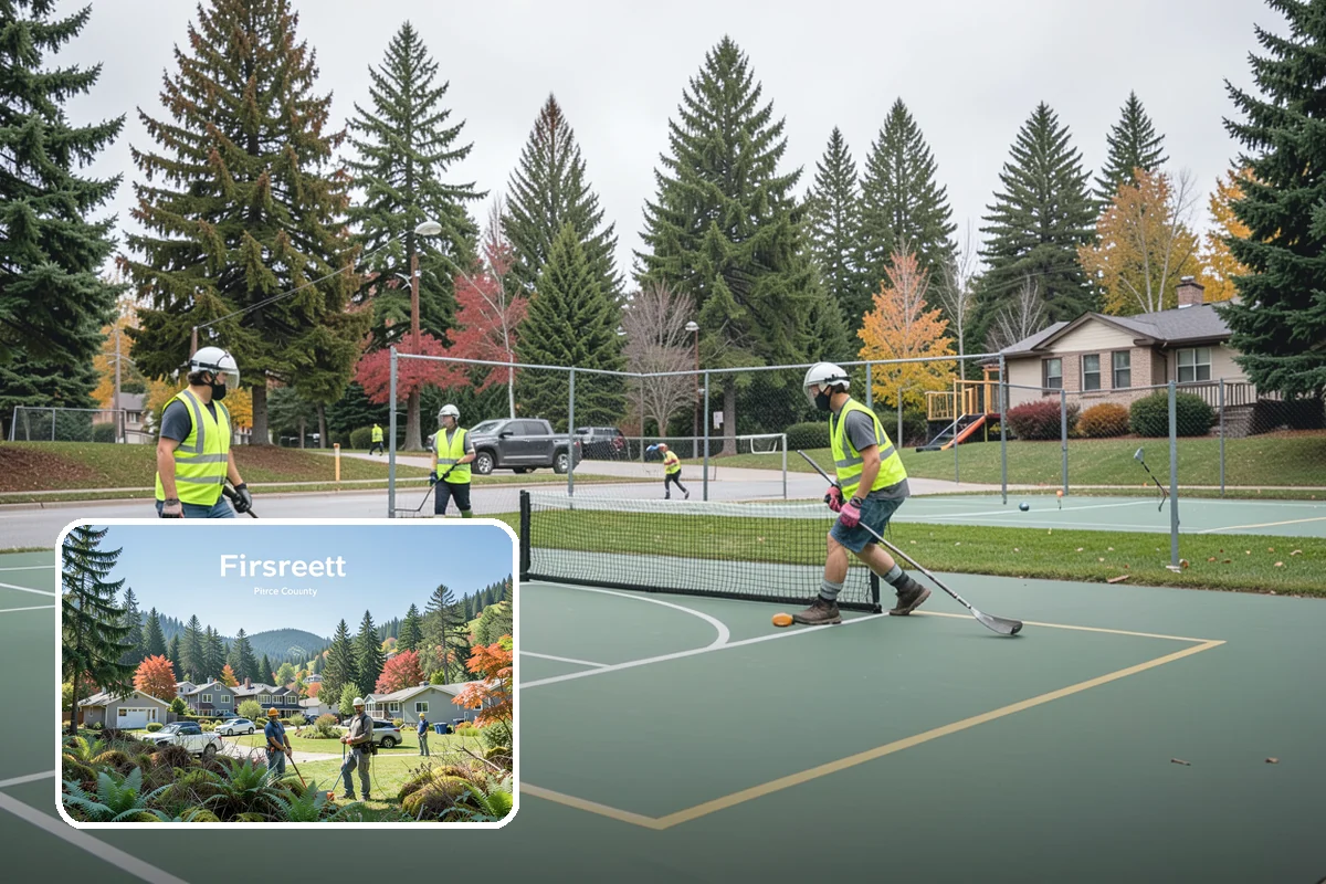 Tree Mulching in Fircrest, Pierce County, WA - Conserves soil moisture and suppresses weeds