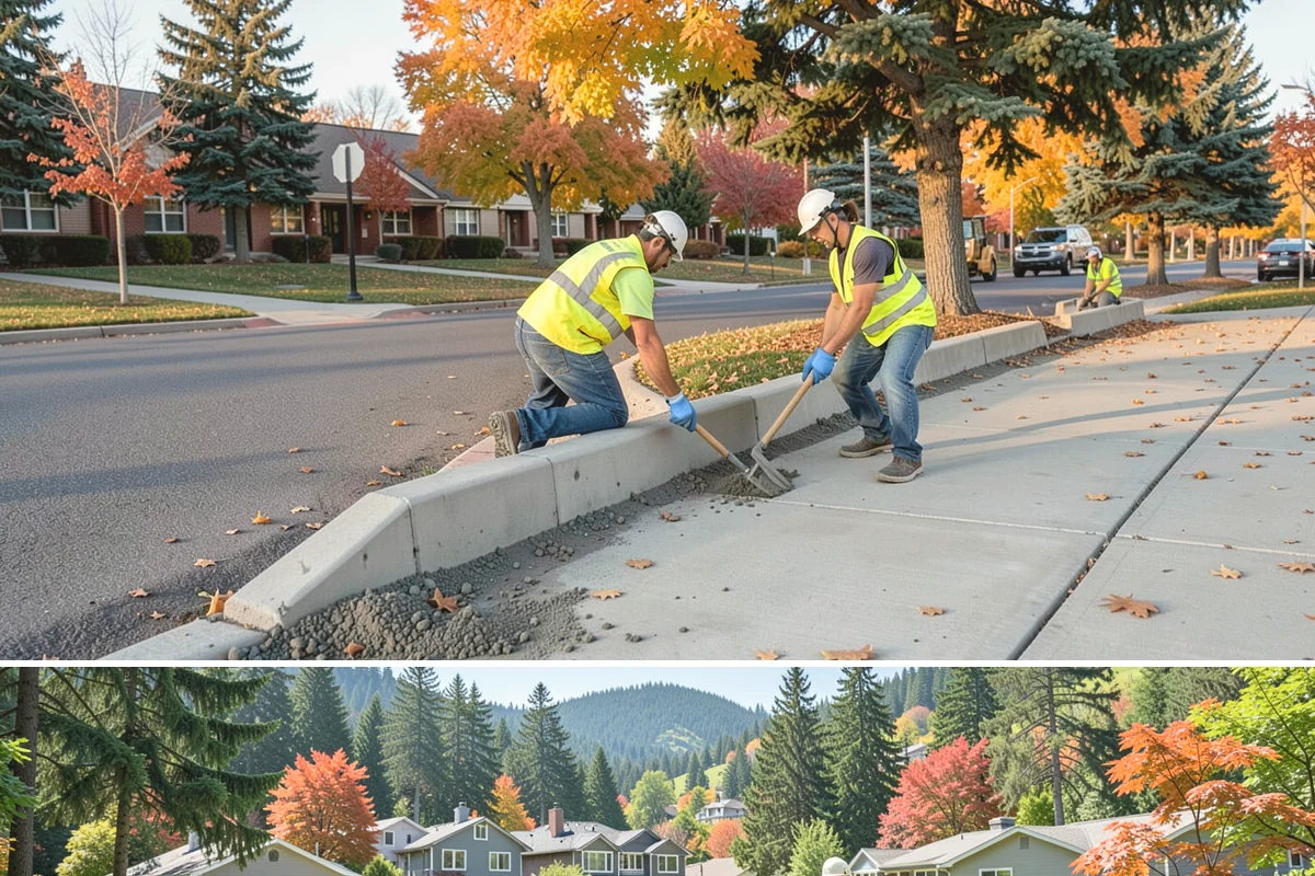 Tree Mulching in Fircrest, Pierce County, WA - Mulching is most beneficial applied in spring ahead of the dry season, with a fall refresh to protect roots through the wet, cold...