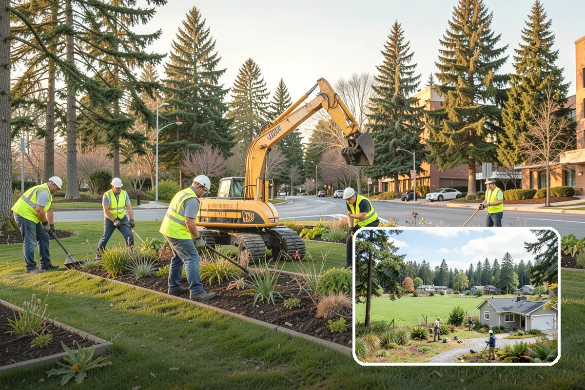 Tree Mulching in Lyman, Skagit County, WA - Conserves soil moisture and suppresses weeds