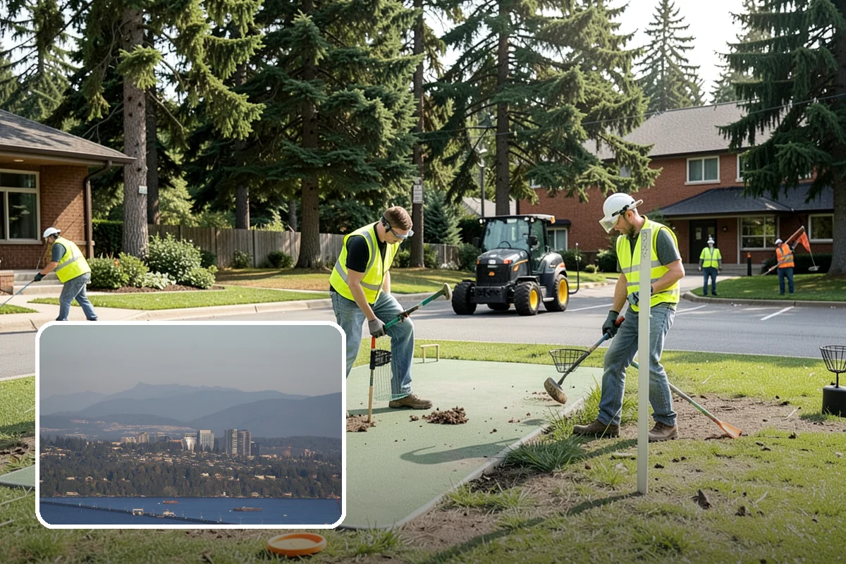 Tree Mulching in Medina, King County, WA - Conserves soil moisture and suppresses weeds