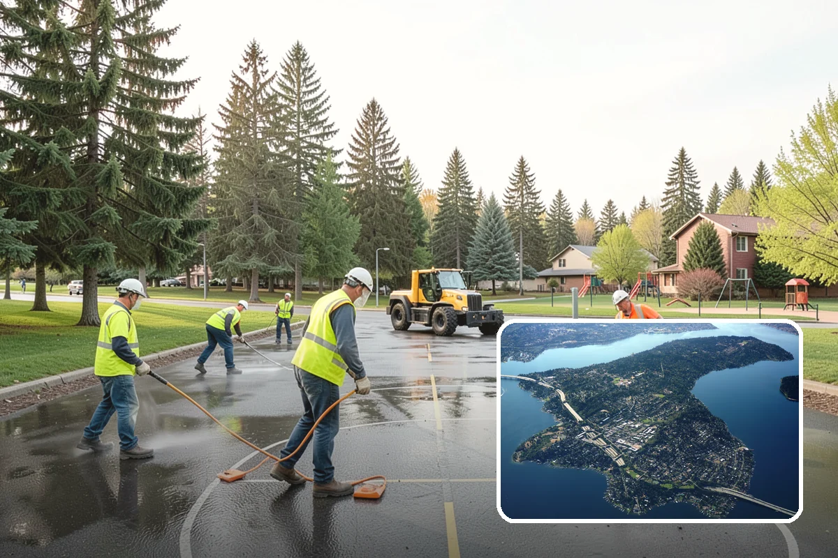 Tree Mulching in Mercer Island, King County, WA - Conserves soil moisture and suppresses weeds