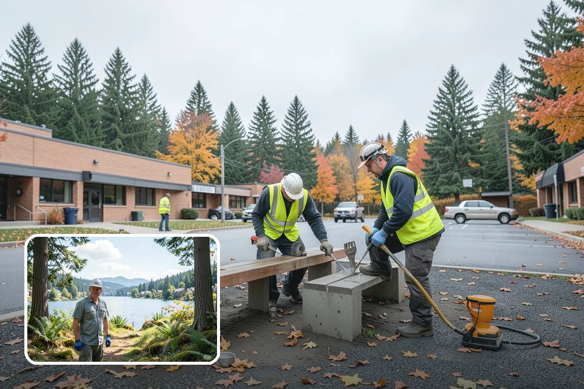 Tree Mulching in Milton, King County, WA - Conserves soil moisture and suppresses weeds