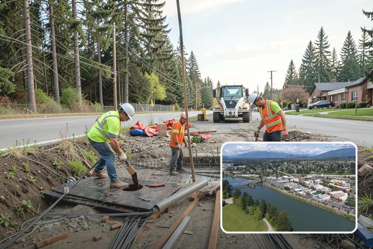 Tree Mulching in Mount Vernon, Skagit County, WA - Conserves soil moisture and suppresses weeds