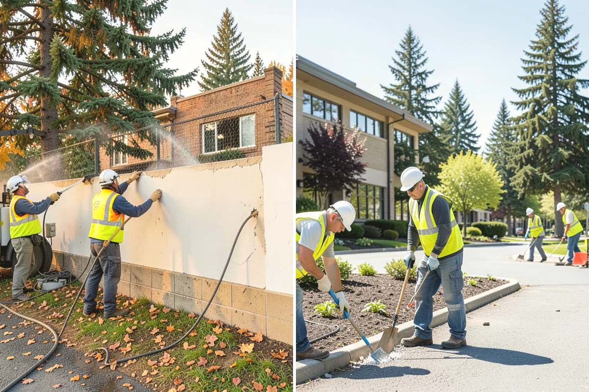 Tree Mulching in North Bend, King County, WA - Site review and mulch-volume estimate per tree