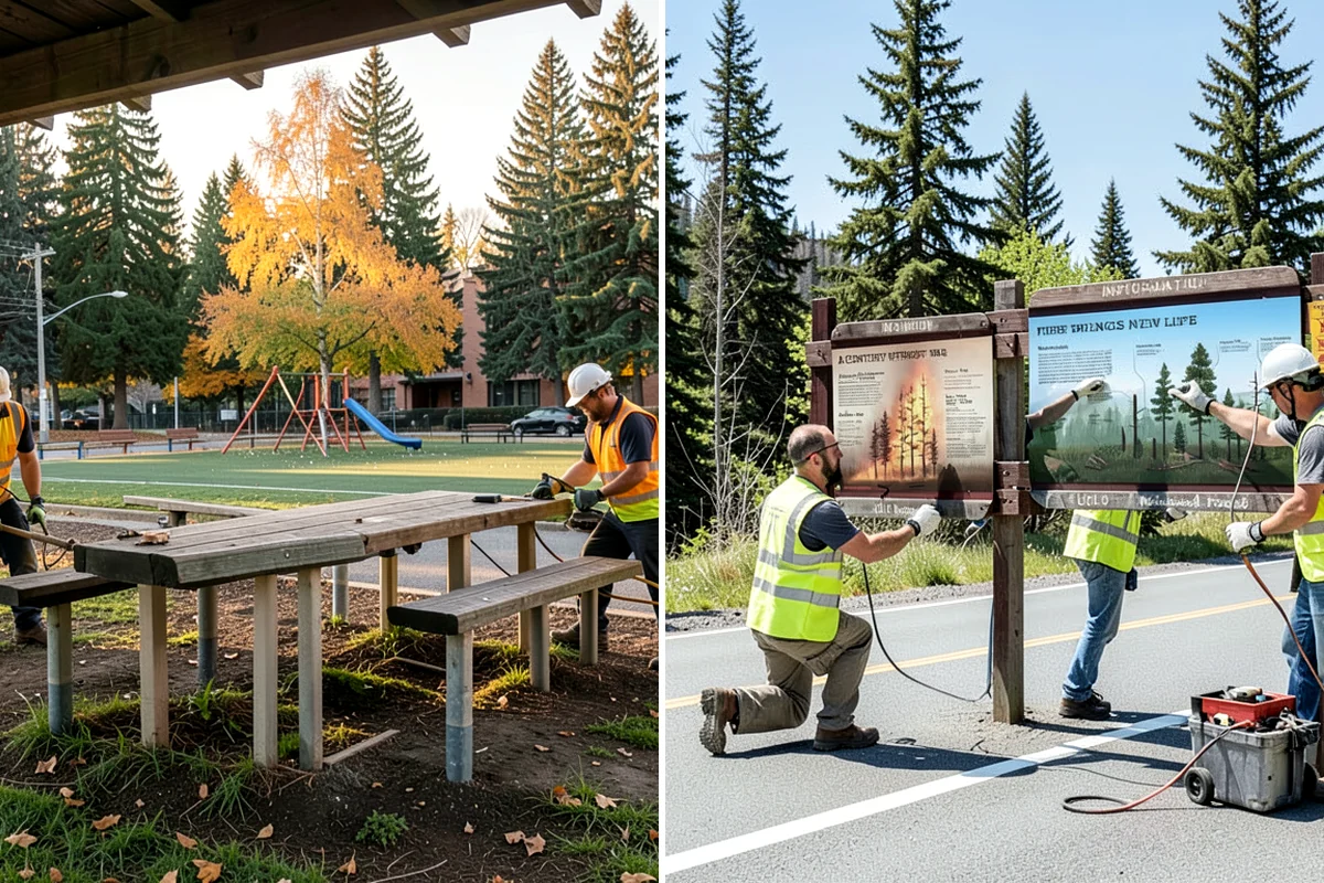 Tree Mulching in Puyallup, Pierce County, WA - Site review and mulch-volume estimate per tree