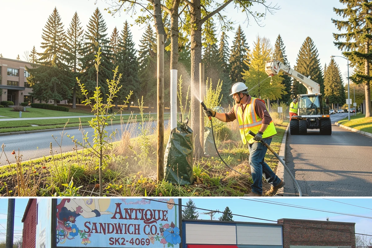 Tree Mulching in Ruston, Pierce County, WA - Mulching is most beneficial applied in spring ahead of the dry season, with a fall refresh to protect roots through the wet, cold...