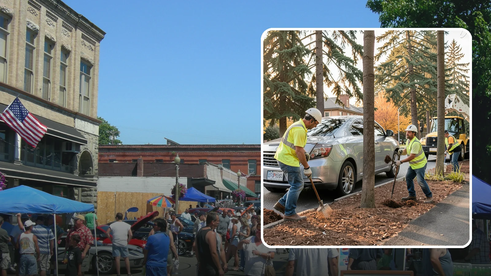 Tree Mulching in Snohomish, Snohomish County, WA - Installation and refresh of mulch rings around public trees to conserve moisture, suppress weeds, and protect trunks from...