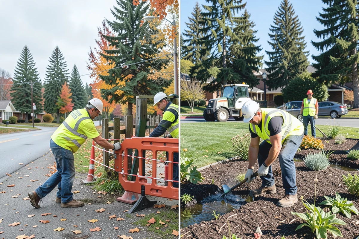 Tree Mulching in South Prairie, Pierce County, WA - Site review and mulch-volume estimate per tree