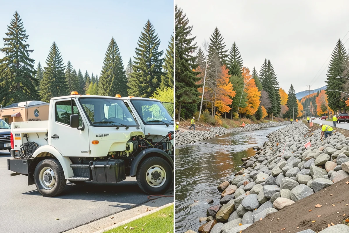 Tree Mulching in Stanwood, Snohomish County, WA - Site review and mulch-volume estimate per tree