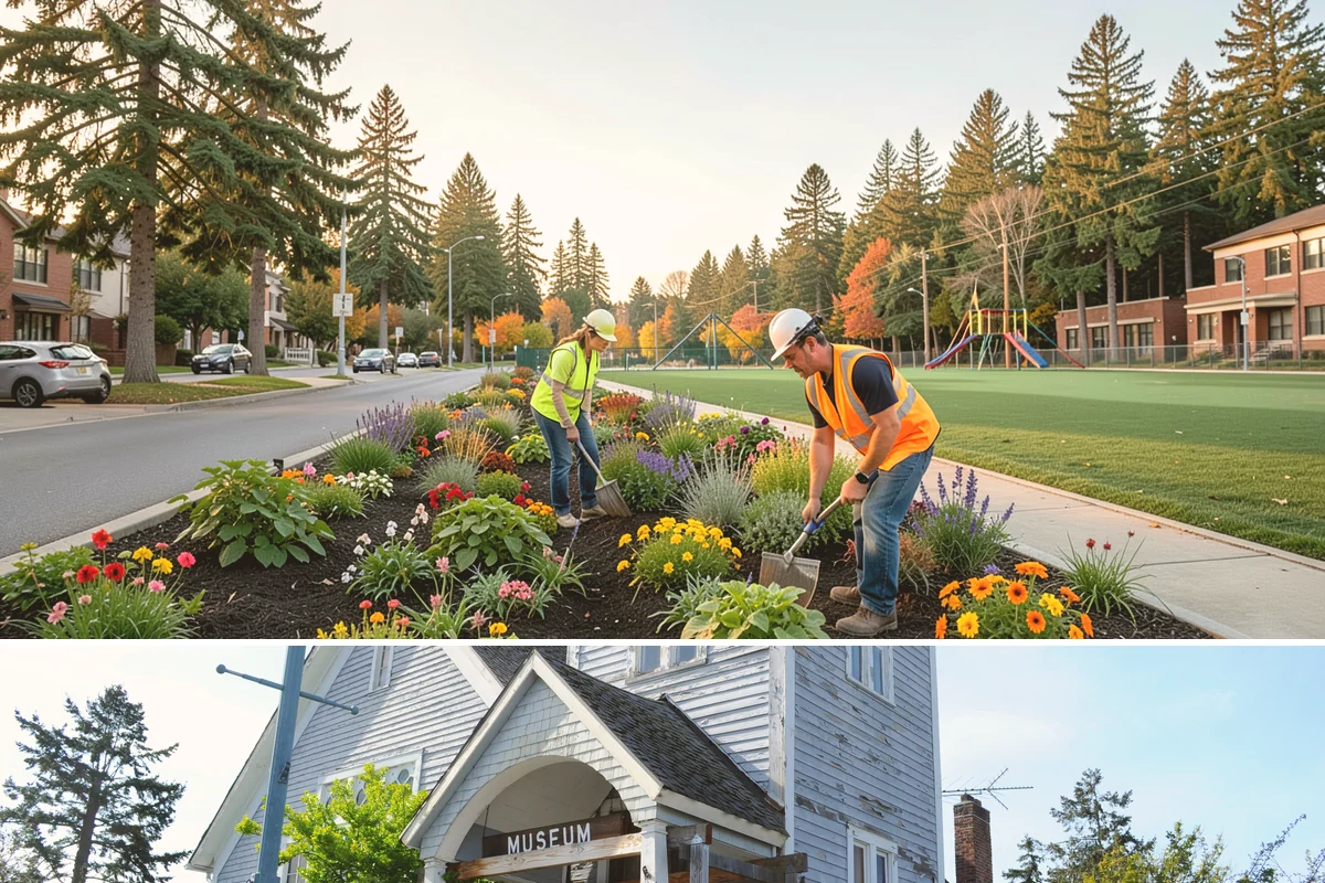 Tree Mulching in Steilacoom, Pierce County, WA - Mulching is most beneficial applied in spring ahead of the dry season, with a fall refresh to protect roots through the wet, cold...