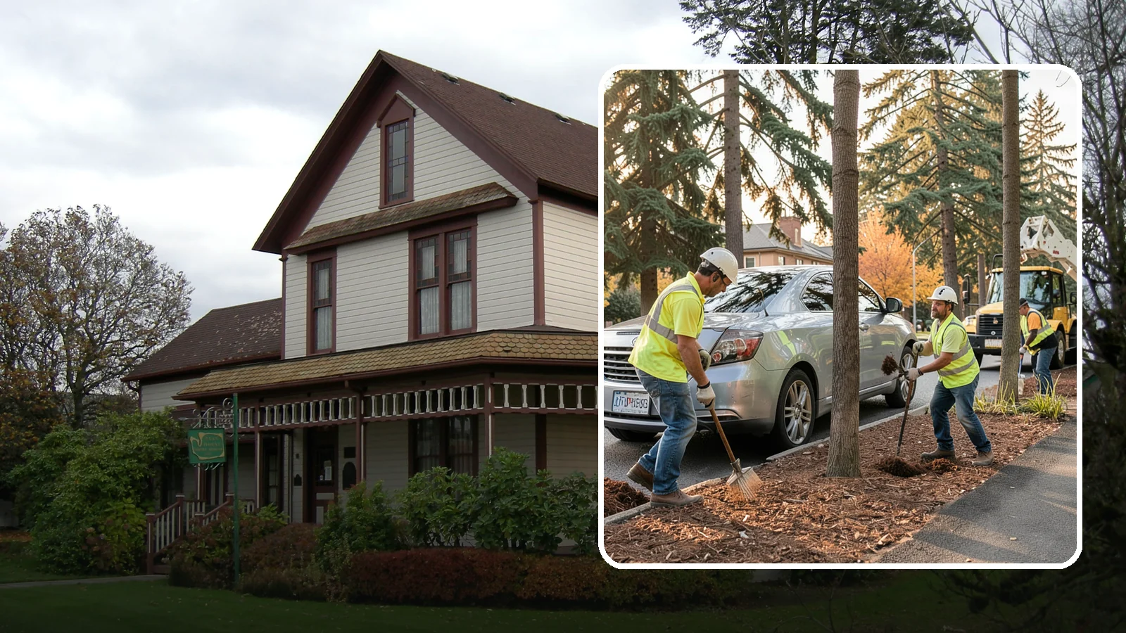 Tree Mulching in Sumner, Pierce County, WA - Installation and refresh of mulch rings around public trees to conserve moisture, suppress weeds, and protect trunks from...