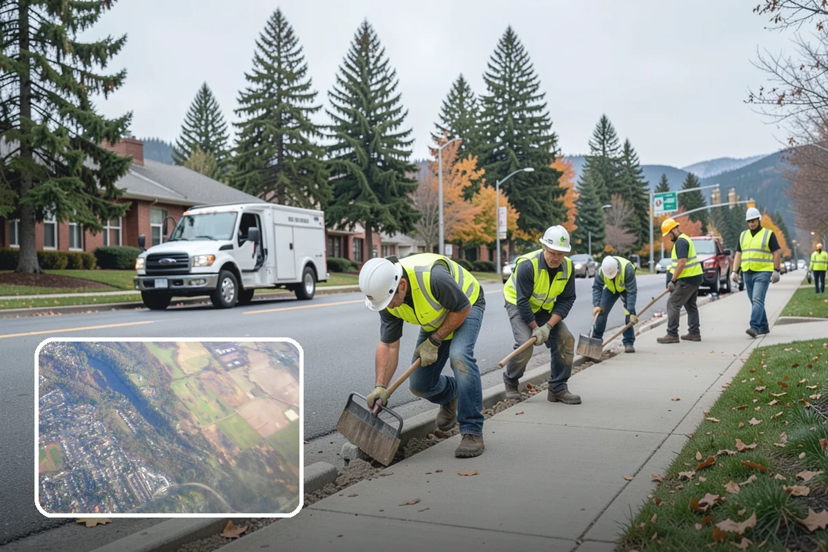 Tree Planting in Algona, King County, WA - Builds long-term canopy with correct species siting