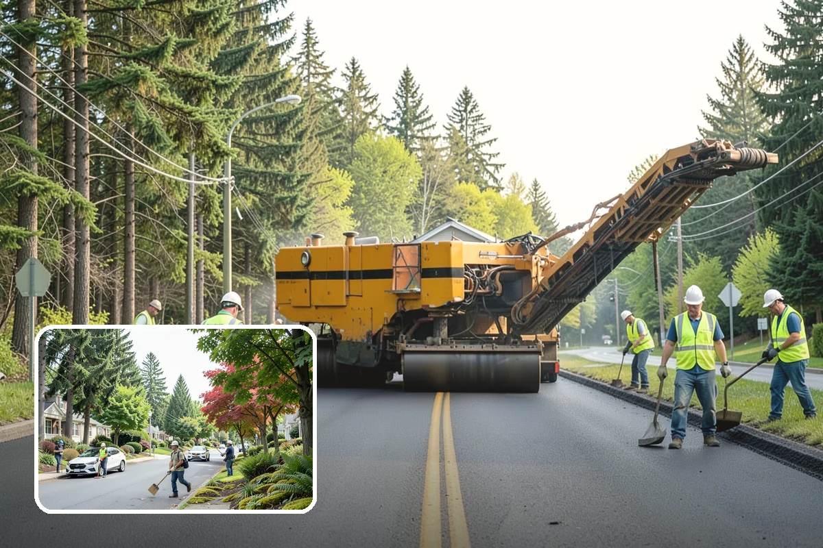 Tree Planting in Beaux Arts Village, King County, WA - Builds long-term canopy with correct species siting