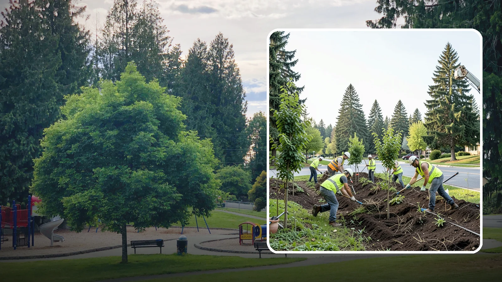 Tree Planting in Bonney Lake, Pierce County, WA - Species-appropriate planting of public trees with proper stock, installation, and establishment care to grow lasting canopy.