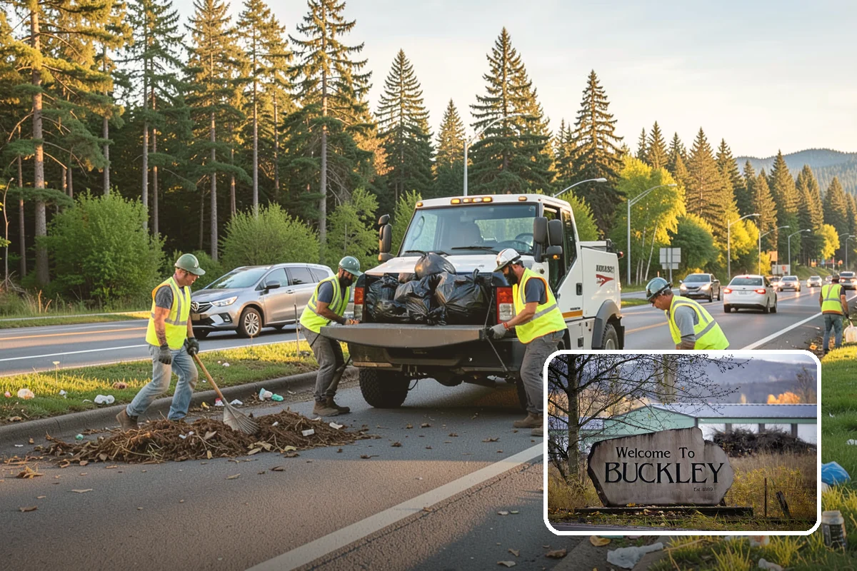 Tree Planting in Buckley, Pierce County, WA - Builds long-term canopy with correct species siting