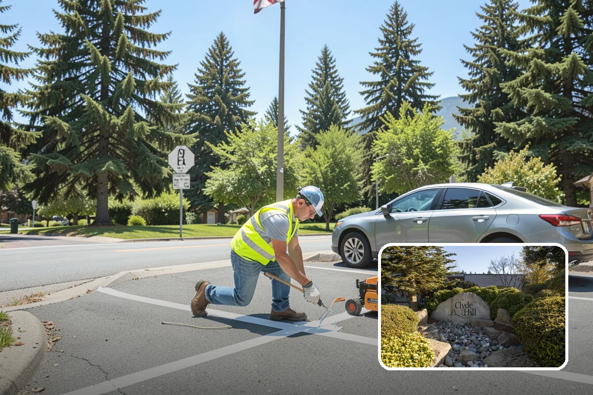 Tree Planting in Clyde Hill, King County, WA - Builds long-term canopy with correct species siting
