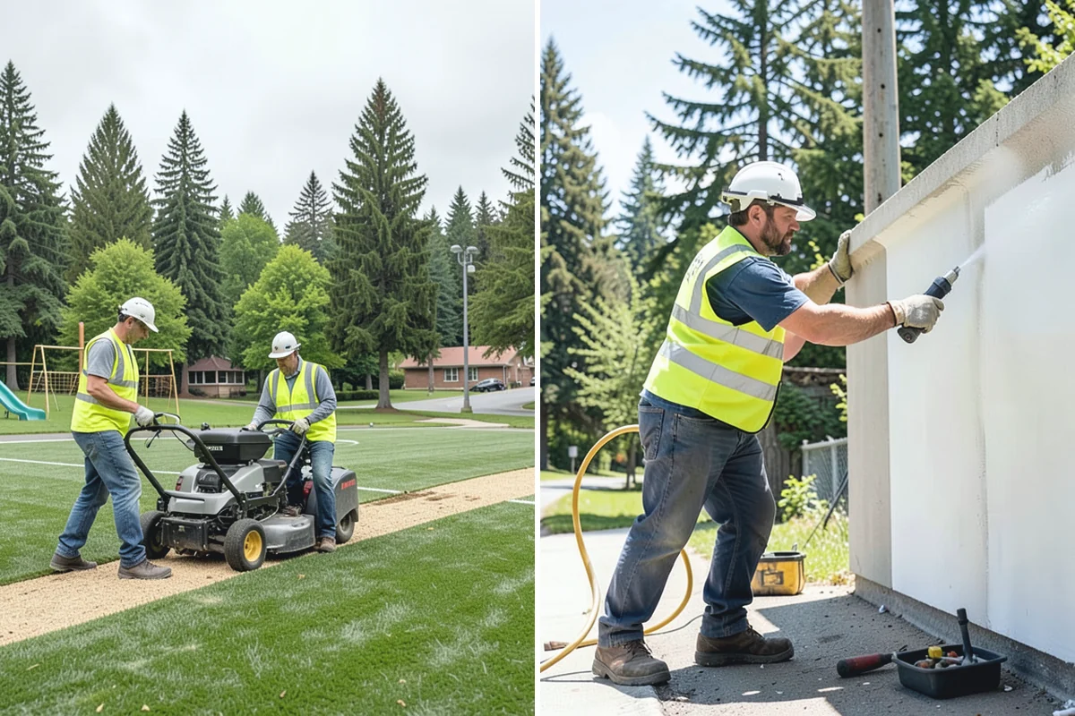 Tree Planting in Des Moines, King County, WA - Site and species plan checked against utilities and clearances